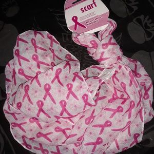 Breast cancer scarf